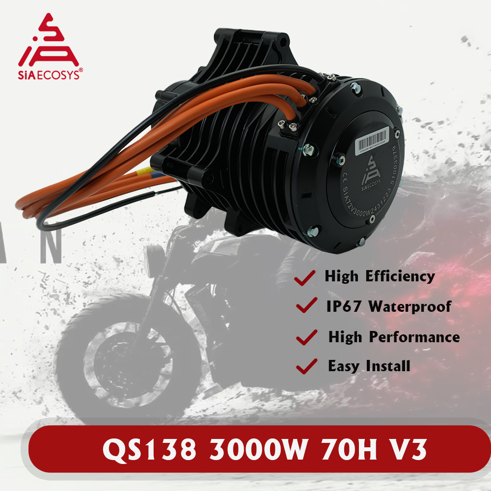 QSMOTOR QS138 70H V3 3000W 750 - Fardriver Nd72850 Controller ulasan dan harga