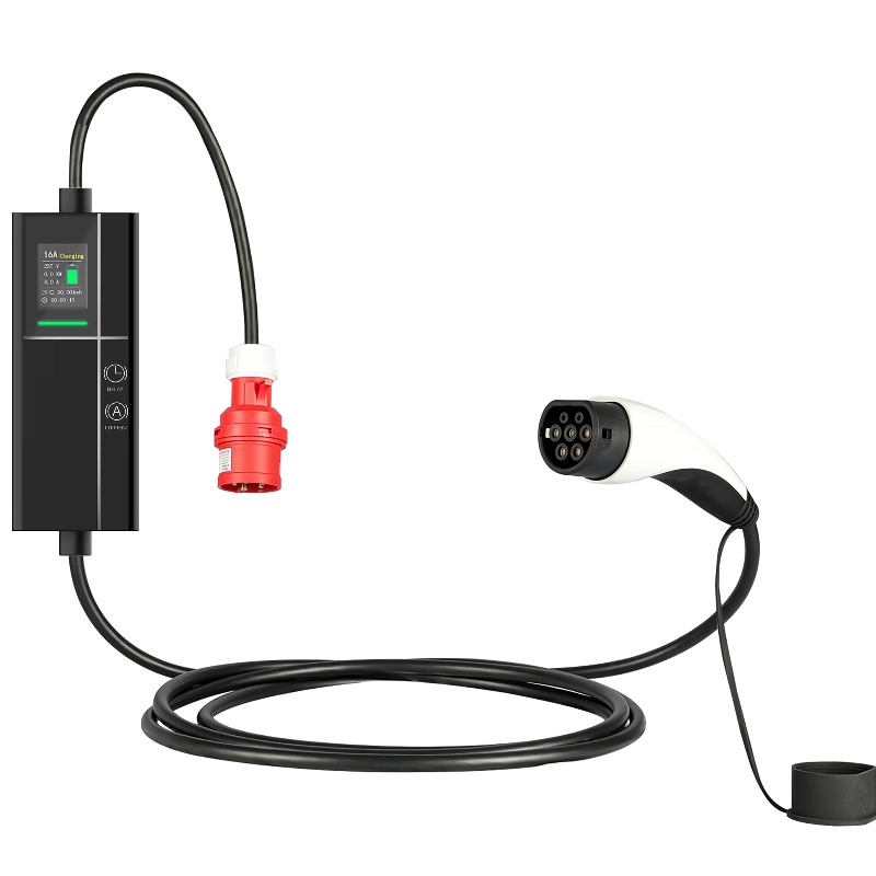 32A 3 Phase Adjustable Portabl - Type 2 Portable Ev Charger 11Kw Cee ulasan dan harga